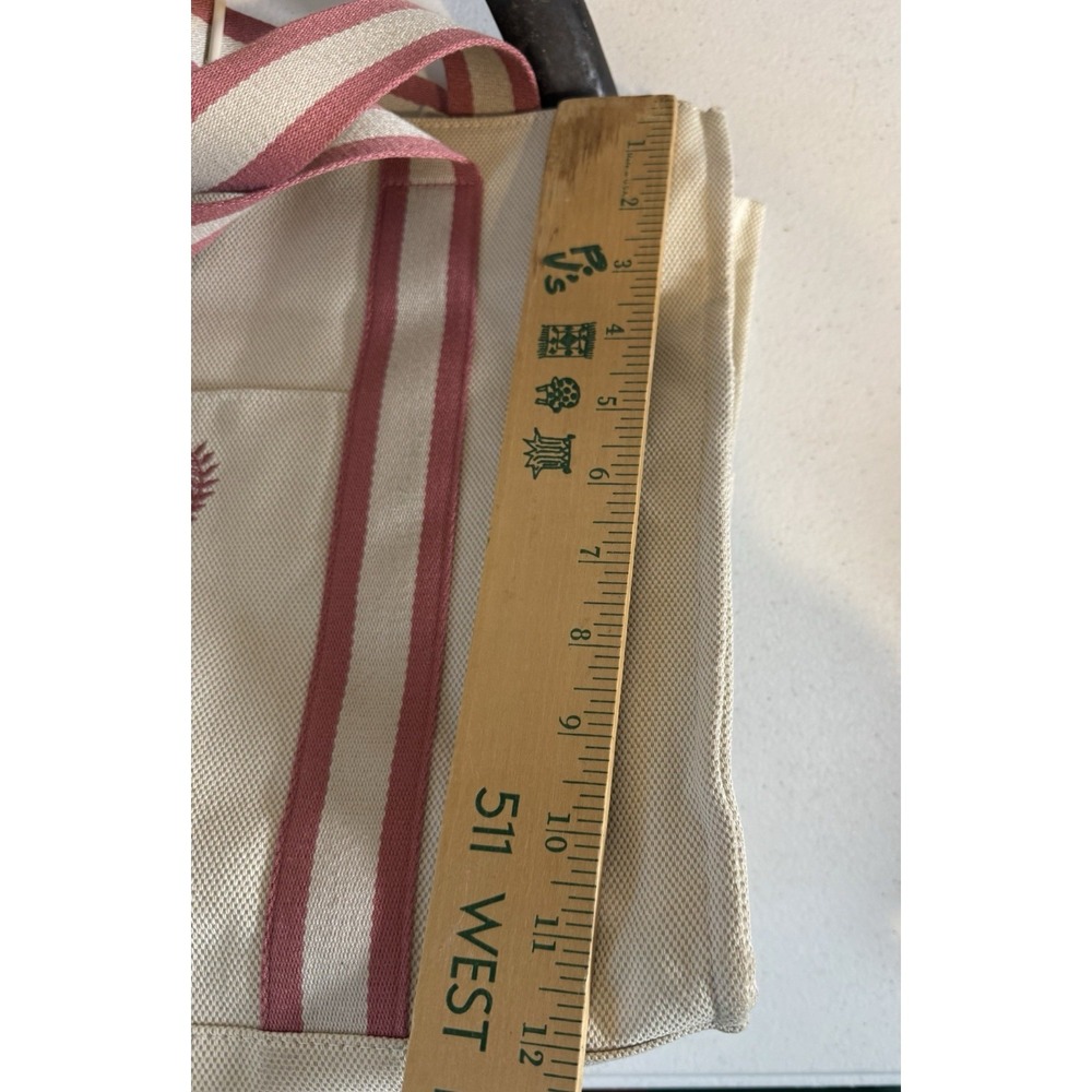 Pink By Victorias Secret Canvas Tote Bag W/adj Strap Beautiful Condition - Picture 9 of 9